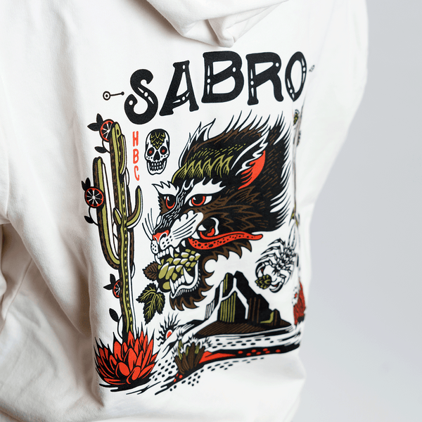 Sabro® White Sand Organic French Terry Hoodie