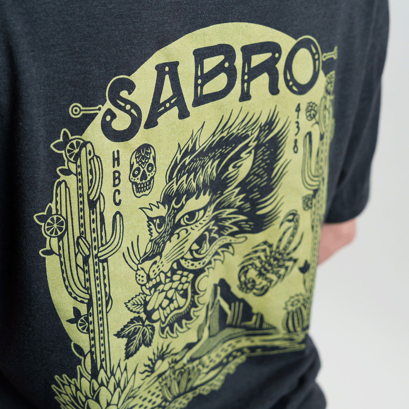 Sabro® Space Black Tri-Blend Tee – VarieTees