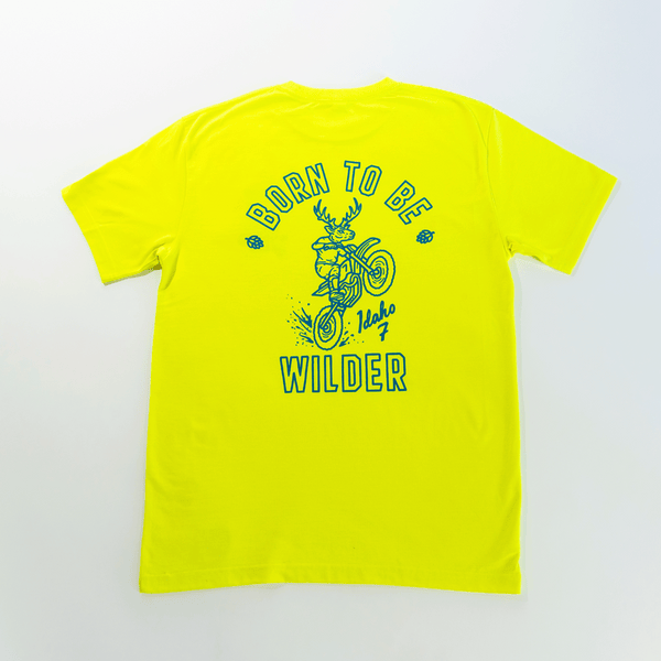 Idaho 7® Yellow "Born to be Wilder" Tee